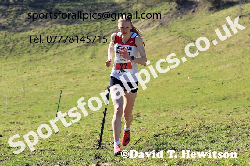 Senior and Masters Womens 2022 North Eastern Cross Country Relays, Farnley Farm, Peterlee.  Photo: David T. Hewitson/Sports for All Pics